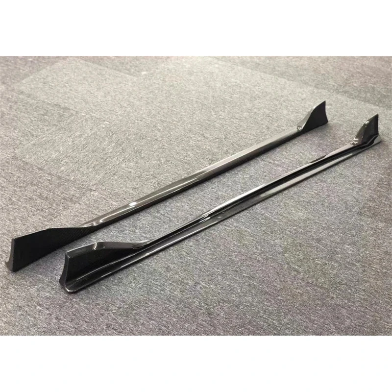 

Genuine Carbon Fiber Aerodynamic Side Skirts Exterior Mod Part For Supra A90 2021‑2024
