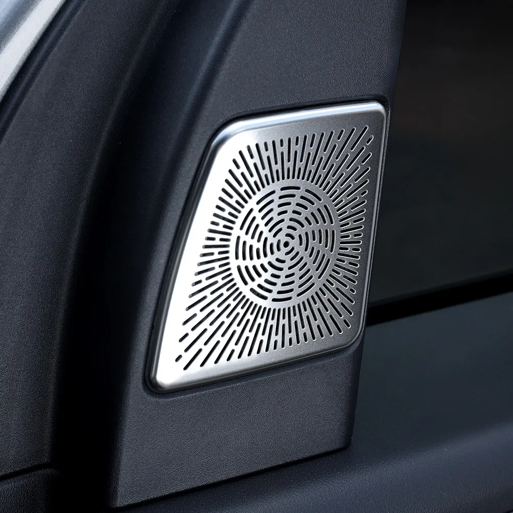 

For KIA TASMAN 2025-26 Stainless Steel A-pillar Horn Protective Cover