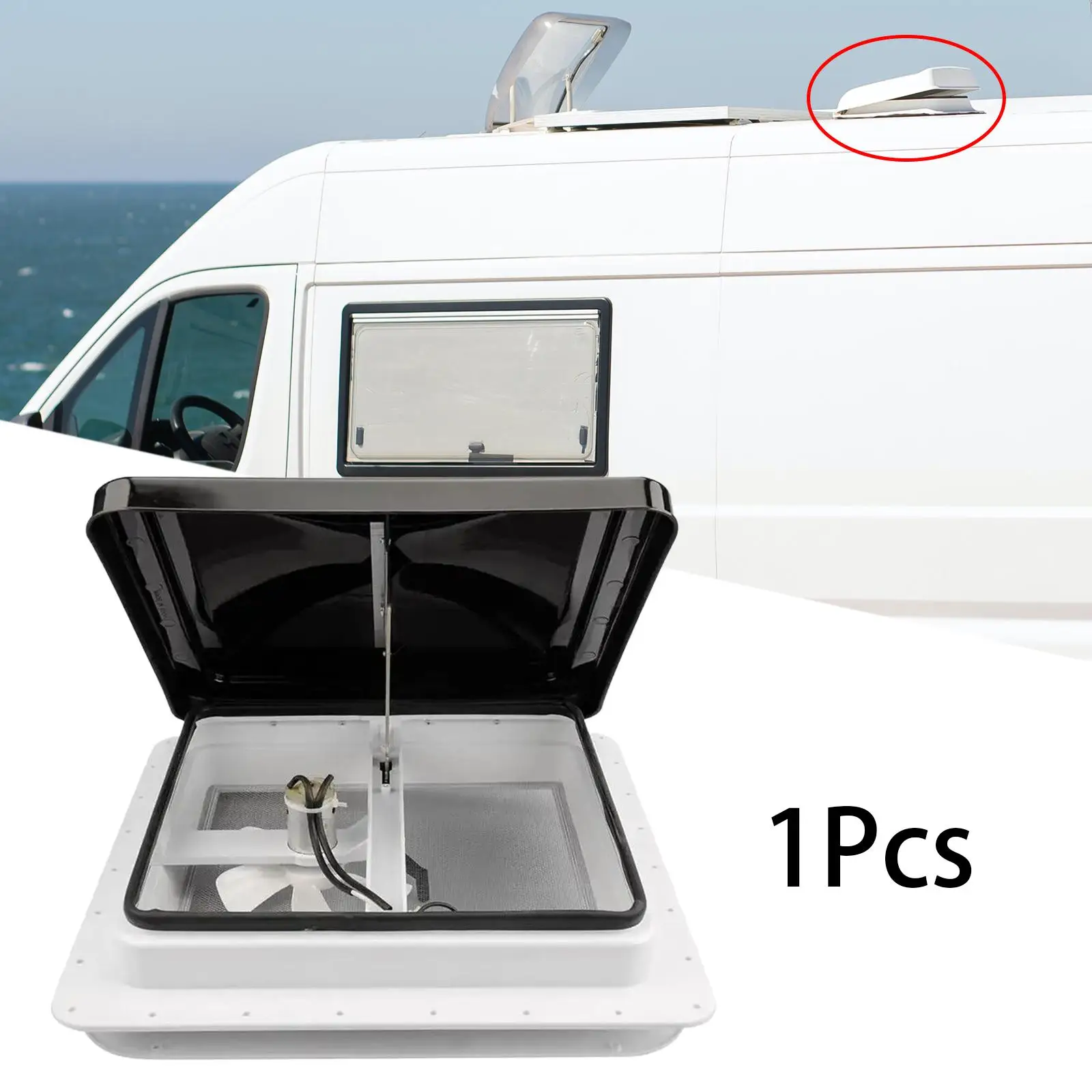 14" RV Dachentlüftungsventilator RV Dachventilator Ersatz Wetterfester Dachentlüftungsventilator Luft