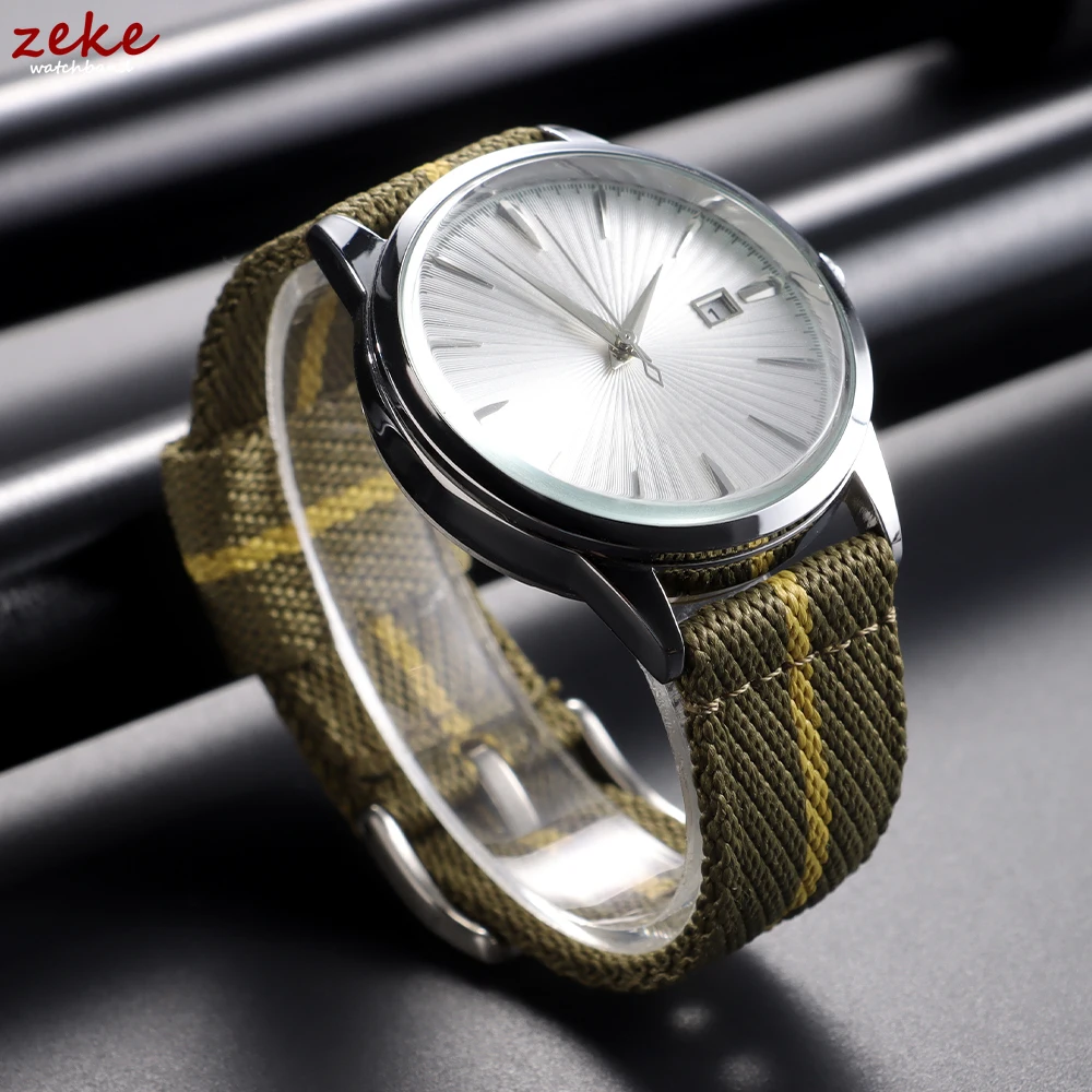 Nylon Watch Strap for Tudor for Omega Band Woven Canvas Fabric Wristband Men‘s Military Sports Quick Release Bracelet 20mm 22mm view 4
