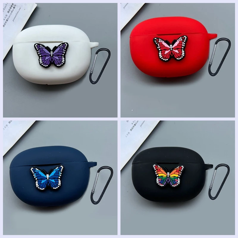 Cute Cartoon Silicone Case para Sennheiser, Fone de ouvido Proteger Capa para Sennheiser CX, True Wireless, Plus, SE