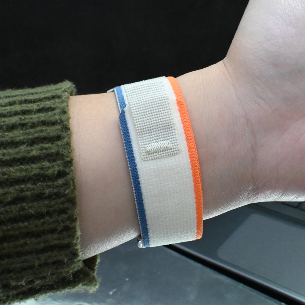 Ремешок Trail Loop для Apple Watch Ultra 2, нейлоновый браслет для IWatch Series 9 8 7 6 5 Se, 49 мм 45 мм 44 мм 42 мм 41 мм 40 мм