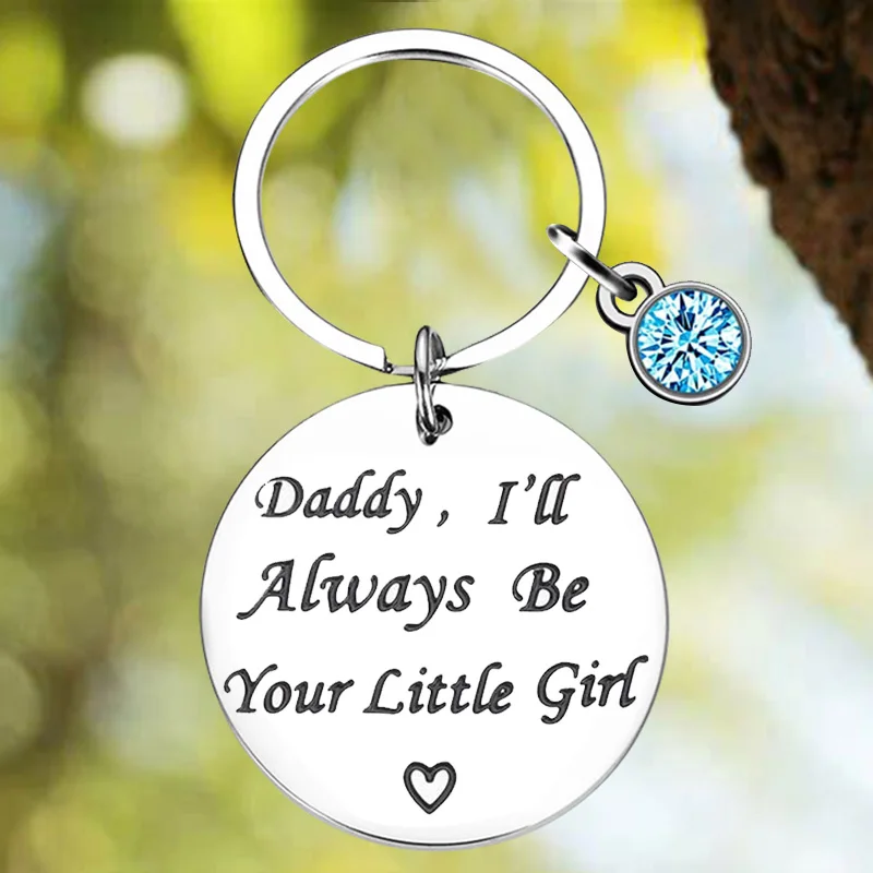 New Fathers Gifts Keychain Pendant Dad Father Gifts Key Chain Step Dad Father In Law Papa Gift