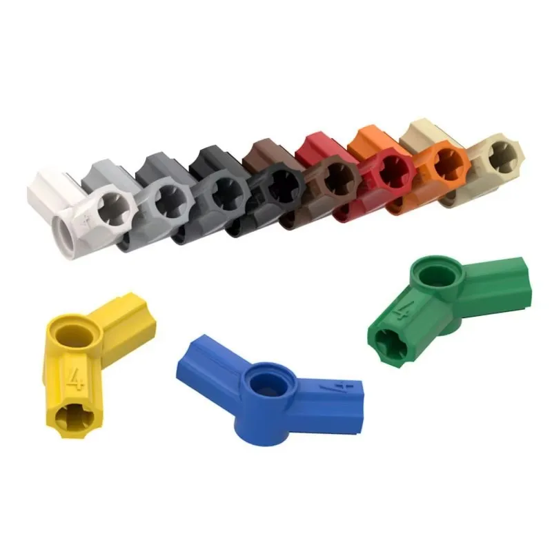 

50g/74PCS 32192 135° Axle and Pin Connector Building Blocks Moc Technical Accessories Compatible with Brick Toys
