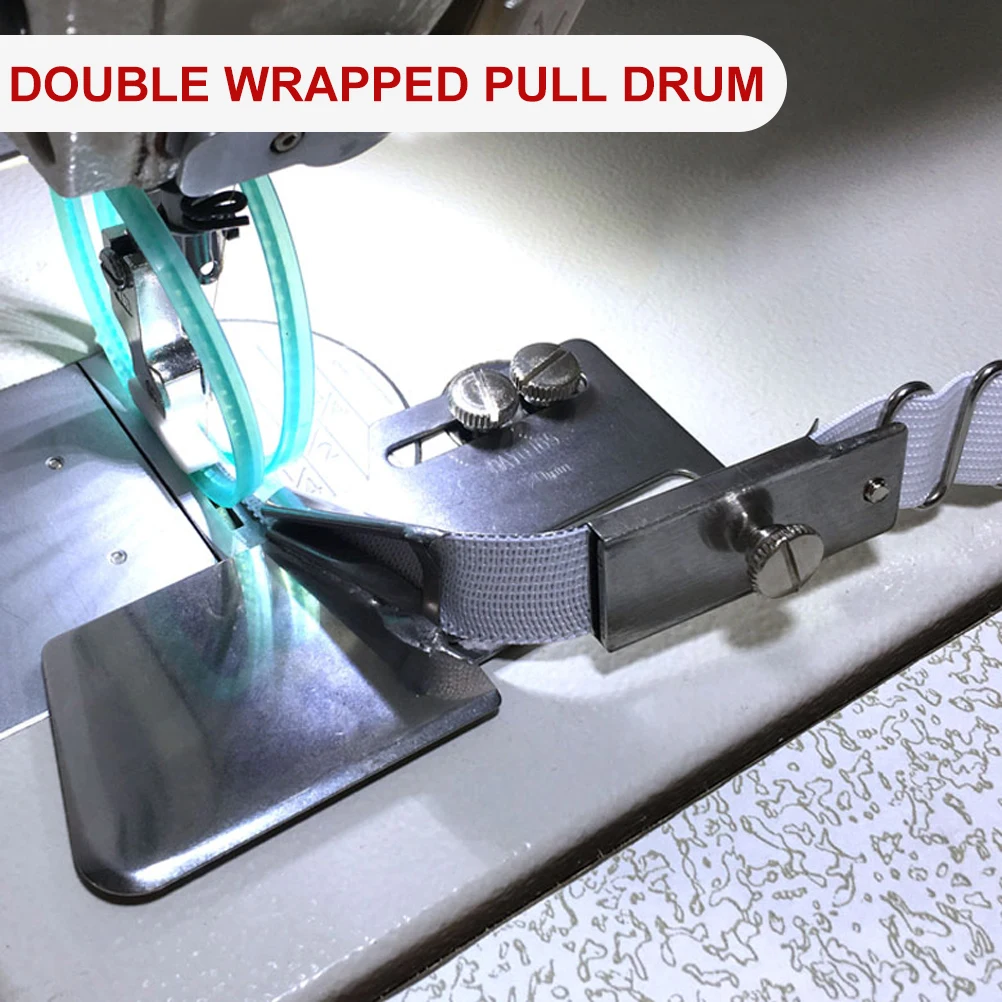 

Fabric Binder Tool for Sewing Machine Metal Edge Binding Device Stainless Steel Quilting Replacement Bias Binder Sewing
