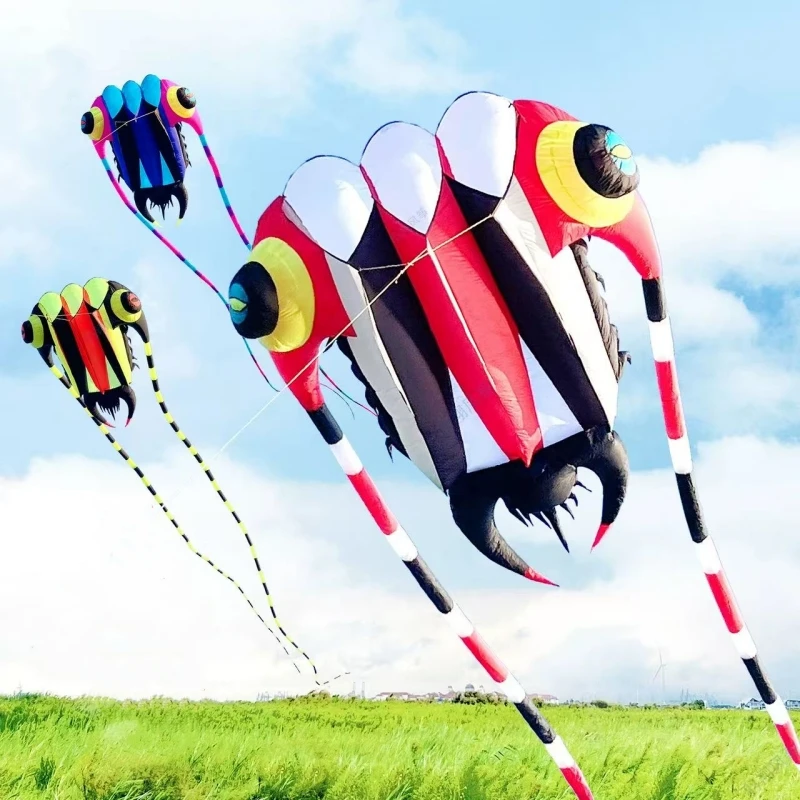 16sqm trilobites large soft kite nylon ripstop fabric alien inflatable kite reel dragon kite ultra large kite Inflatable tent
