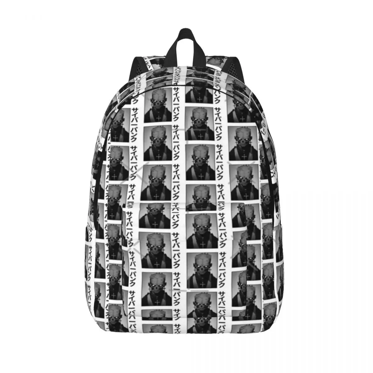 

Anime Zombie Horror Art Cross Simple and Stylish Backpack Canvas Backpack Man backpack
