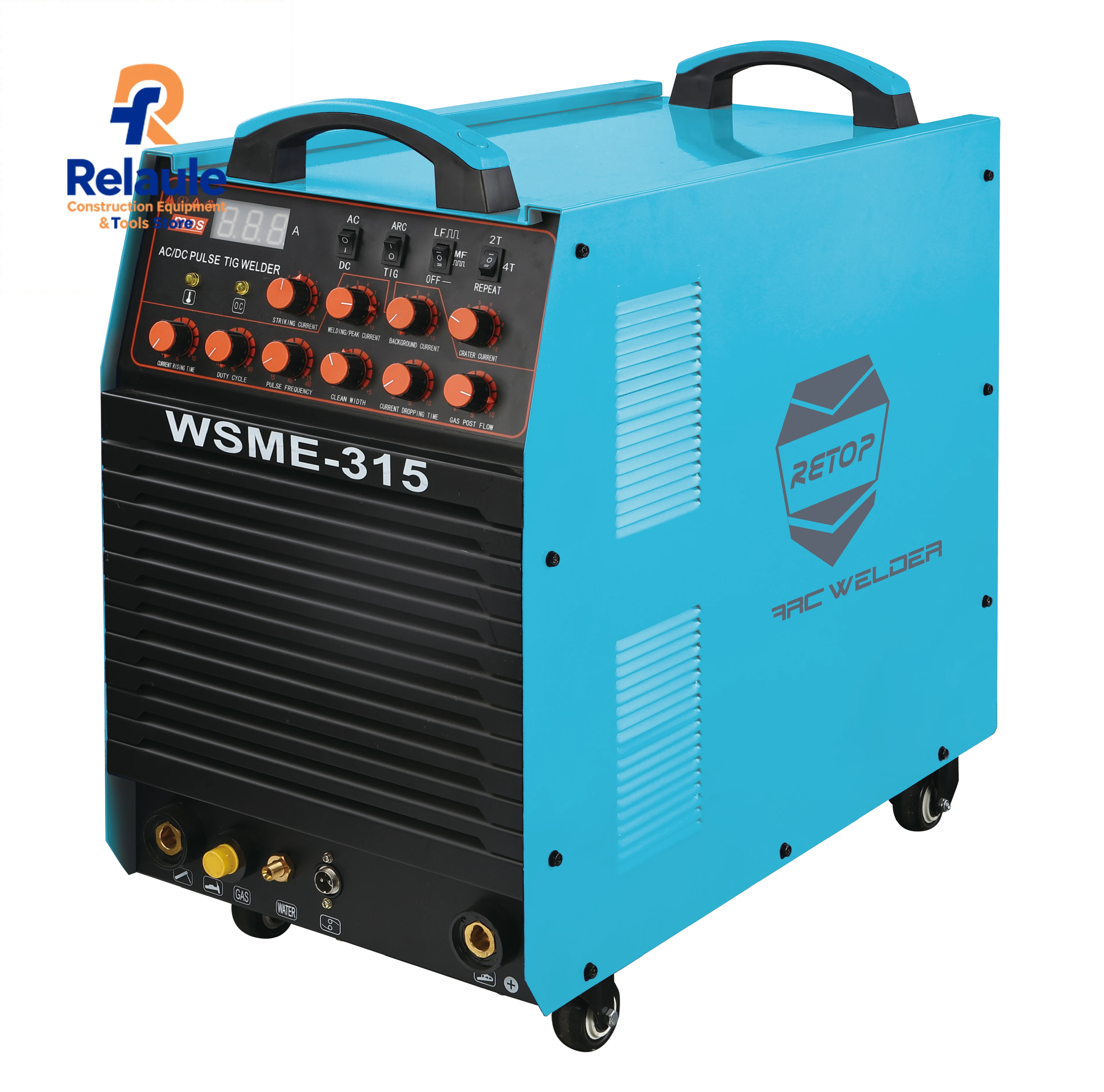 

High Quality Soldering station RETOP Multifunctional WSME-200 AC DC TIG Aluminum Argon Welding Machine Tig Pulse Welder