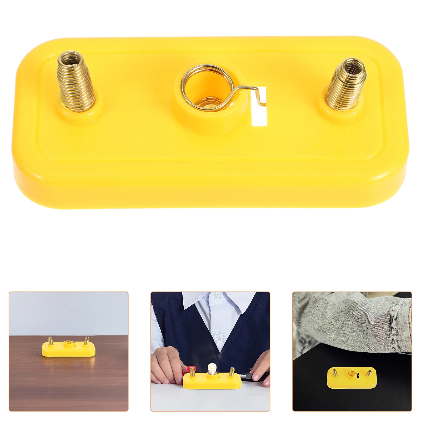 

5Pcs Light Bulb Holder Socket Mini Spring Loaded Circuit Kit Educational Physics Experiment Lab Equipment USB Lamp Socket