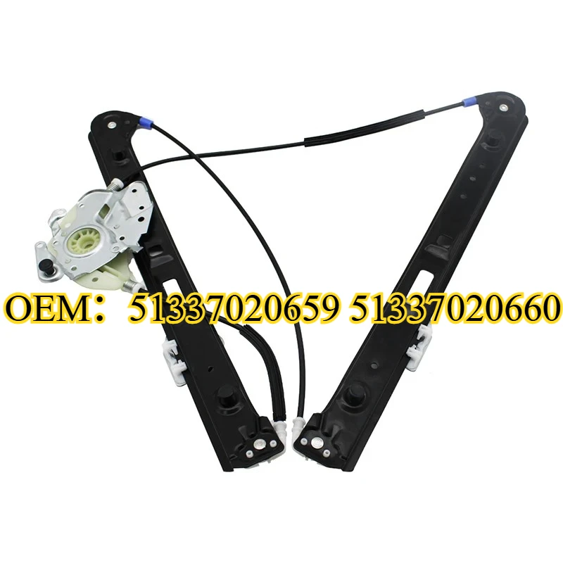 

Front Door Power Window Regulator Assy For BMW E46 1998-2005 3Series Passenger Side Driver OEM：51337020659 51337020660