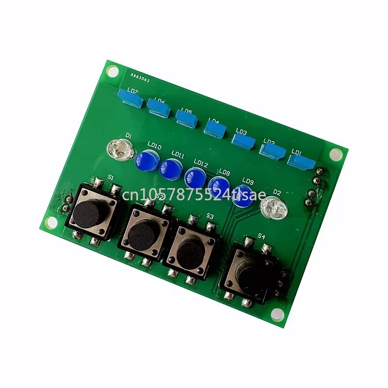 Custom 7-Segment Light Emitting Diode Display PCBA Design Component Manufacturer Timer Circuit Control Board