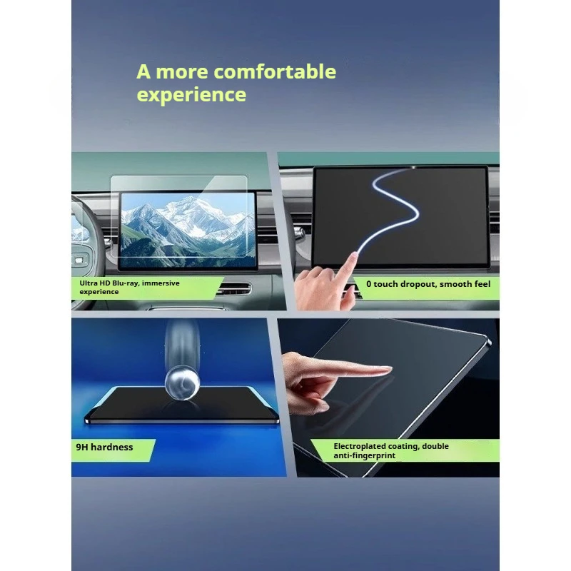 Fit For 23-26 XPeng G6 Central Control Navigation Dashboard Tempered Glass Film Display Screen Protector Car Accessories