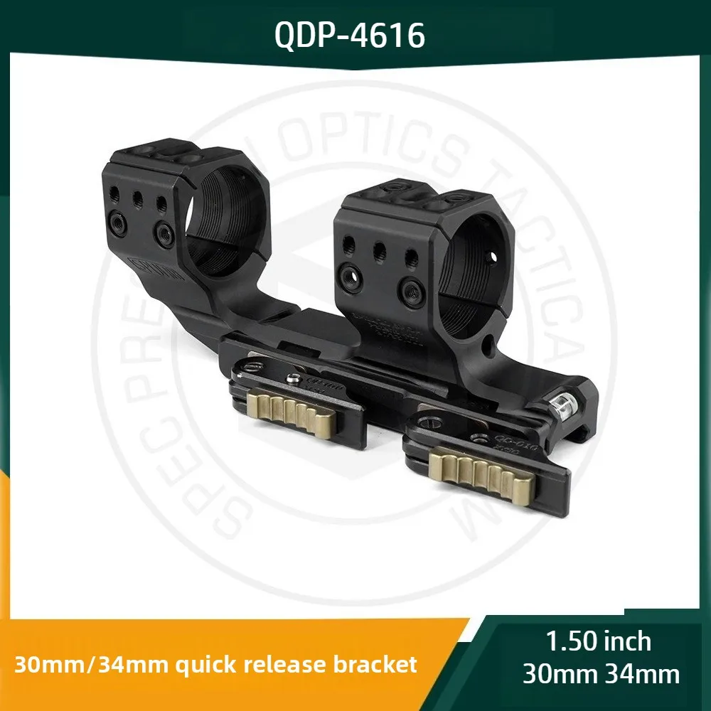 

QDP-4616 1.50" 34mm 20MOA Scope Mount QDP Rifle Scope Mount with FAST QD Level For Airsoft Hunting By CNC Aluminum
