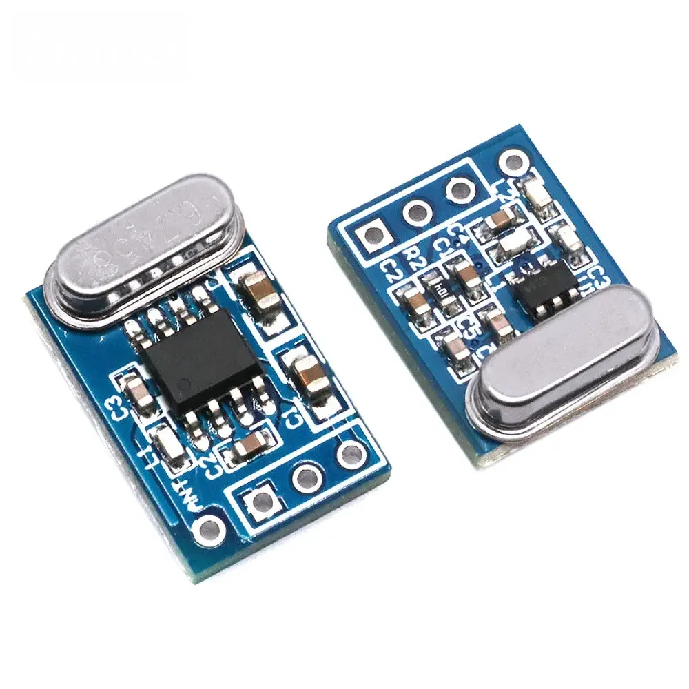 1Set 2Pcs 433MHZ Wireless Transmitter Receiver Board Module SYN115 SYN480R ASK/OOK Chip PCB For Arduino