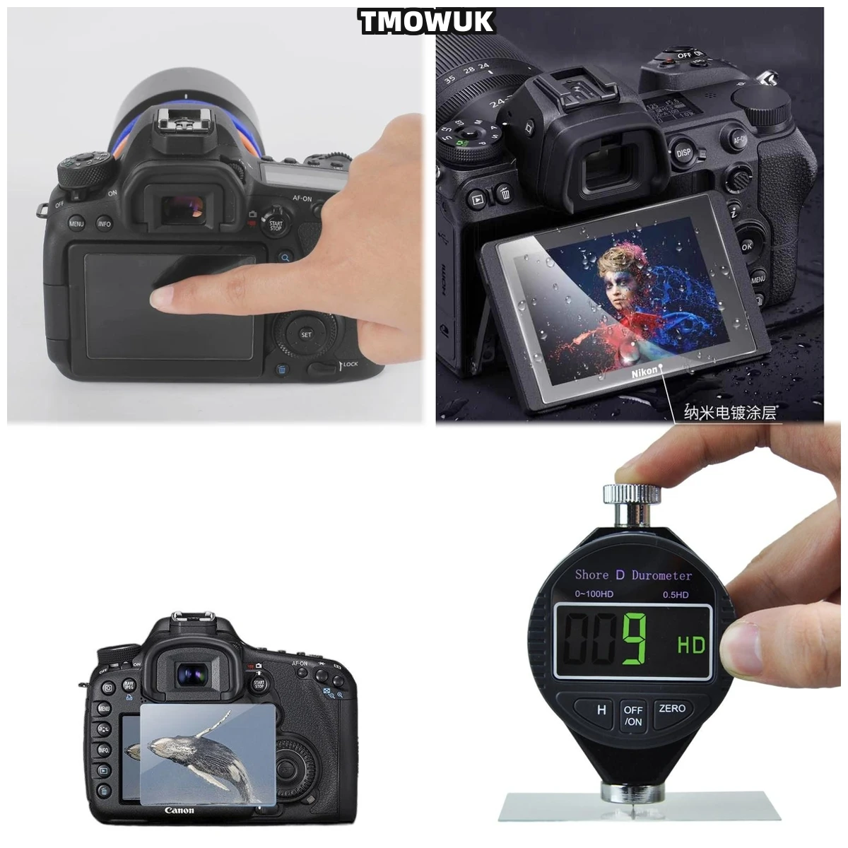

For PENTAX K30 HD Clear Tempered Glass Protector 9H Hardness Anti-Scratch LCD Shield