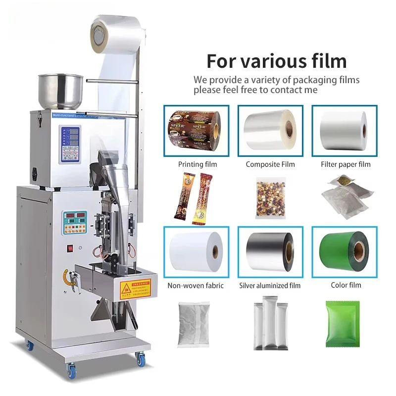 

Spices Pouch Multi-function Packaging Machines Factory Price Automatic Coffee Sachet Bag Former Food Packing Machinery