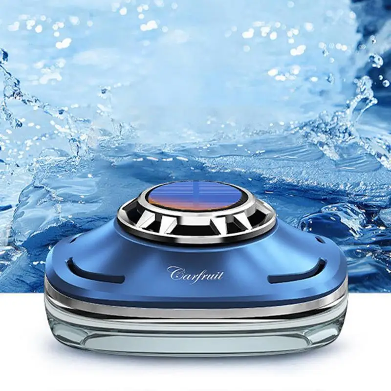 

Solar Power Car Air Freshener Spaceship Shaped Aromatherapy For Truck Rotating Car Diffuser Air Freshener Scent Diffuser Low