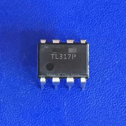 Circuito integrado IC Chip, TL317P DIP-8, 5pcs