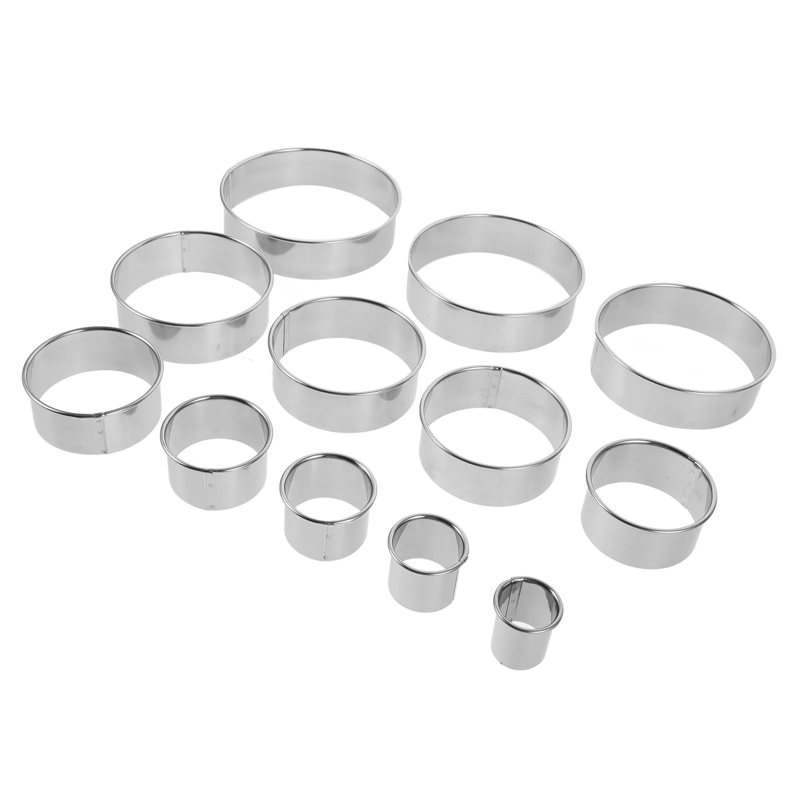 

Cake Mold Cookie Key for Professional Baking Gadgets Accessory Ring Molds Rings Stainless Steel