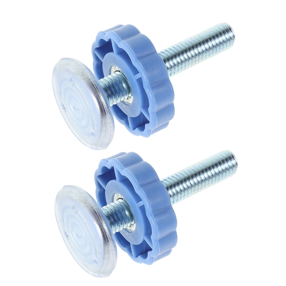 

2 pcs Metal Gate Baby Safety Hardware Replacement Non-Punching Screws For Stair Window Protection Strong Threaded Rods Kids