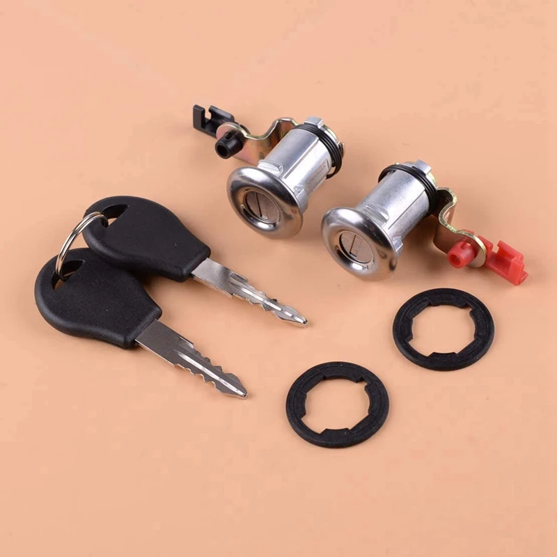 Kit de serrure de porte de voiture droite avec clé, 2 pièces, pour Nissan 514 up atofinder 1987 -1991 806HO 01G25