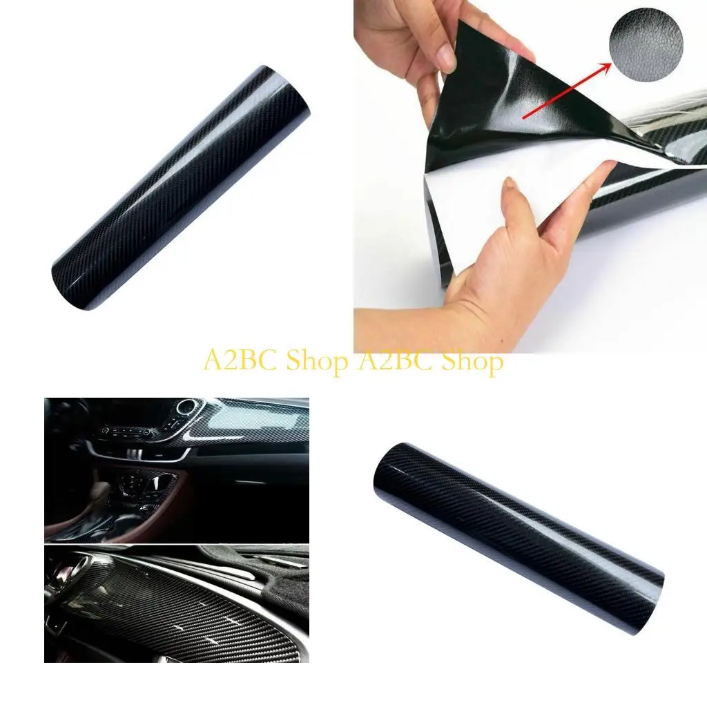 A2BC Carbon Fiber Car Wrap Adhesive Film For DIY Auto Parts Styling Enhancement Car Styling Sticker Decals