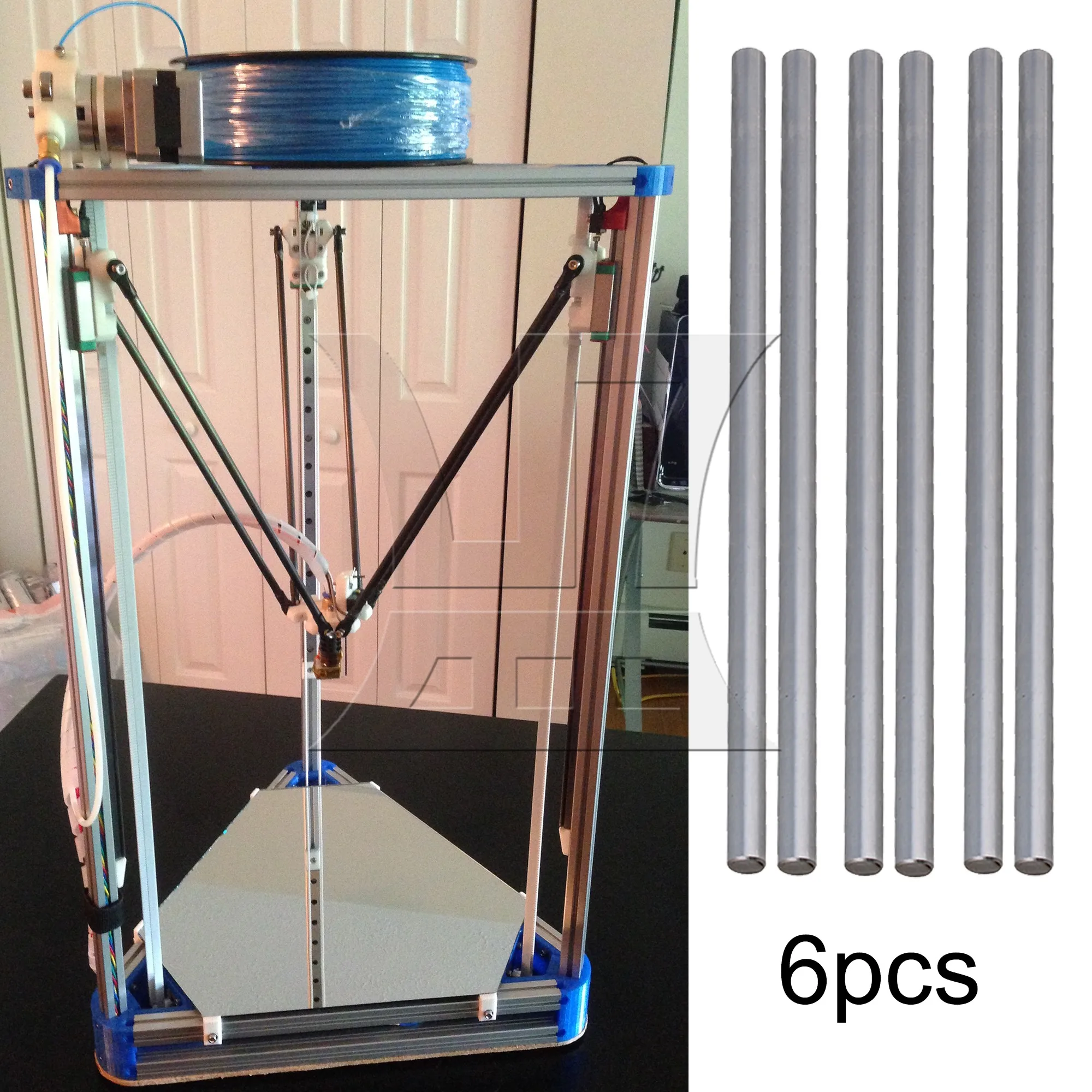 

CNBTR 6pcs Linear Shaft Optical Axis Suitable for Mechanical Transmission