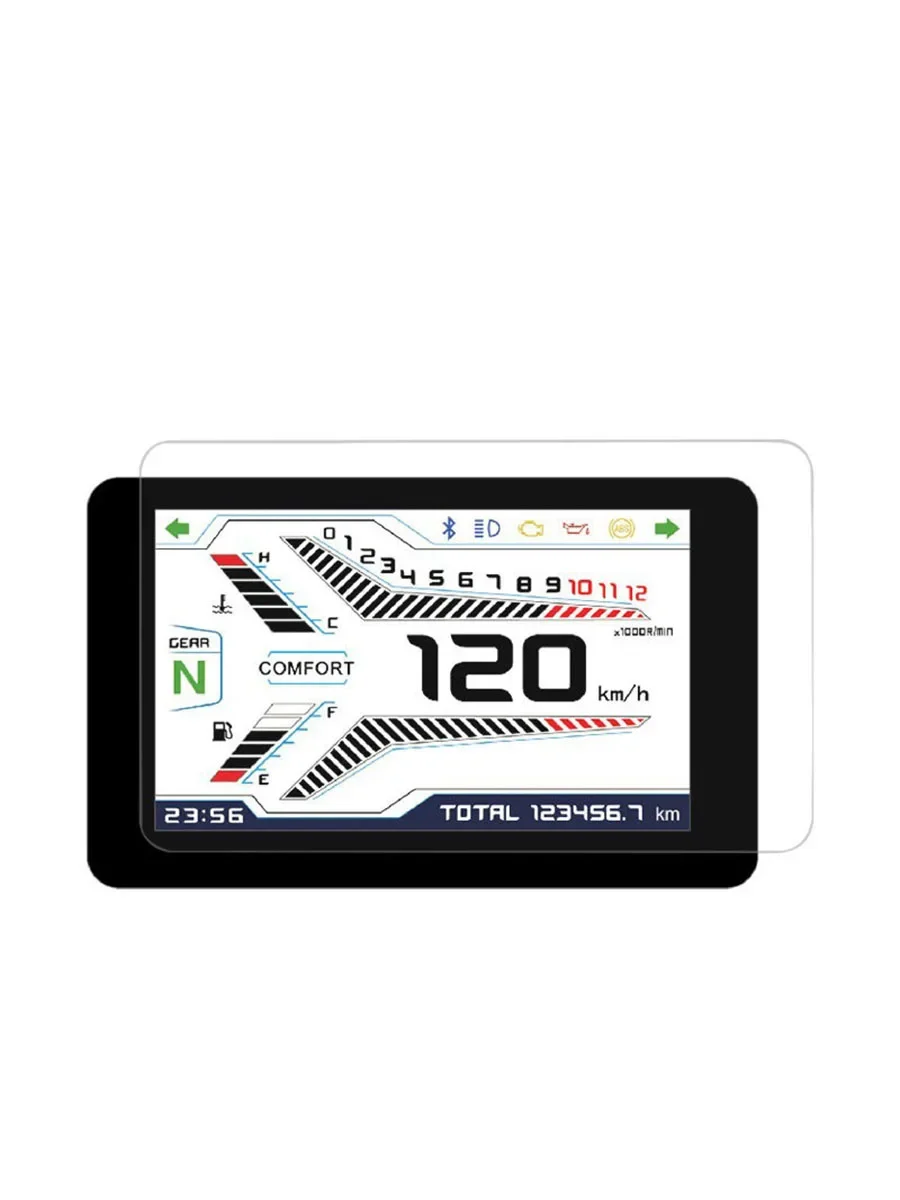 

USERX Universal Motorcycle Accessories Gauge screen tempered film for QJ SAI250 SAI350 SAI400 SAI600 High quality