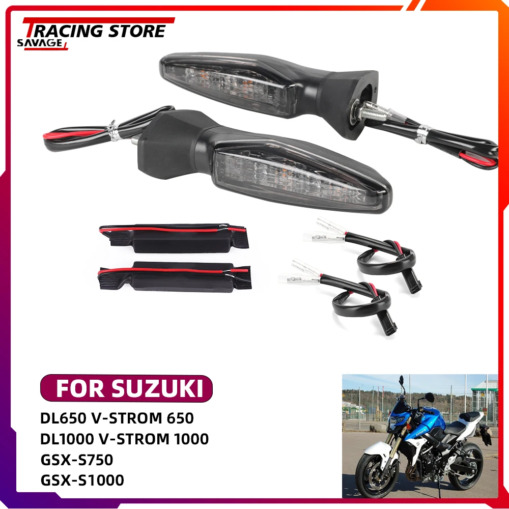 

Turn Signal Light For Suzuki DR200S GSR750 GSXS 750 750Z 950 1000 1000F GSF650 GSF1250 FA/S GSX650F SV650 DL650 DL1000 Adapters