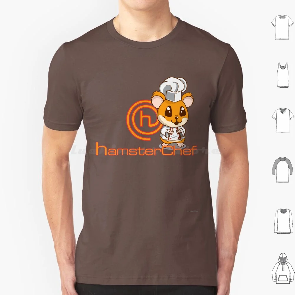 Hamsterchef T Shirt 6xl Cotton Cool Tee Hamster Master Hamsterchef Chef Parody Parodia