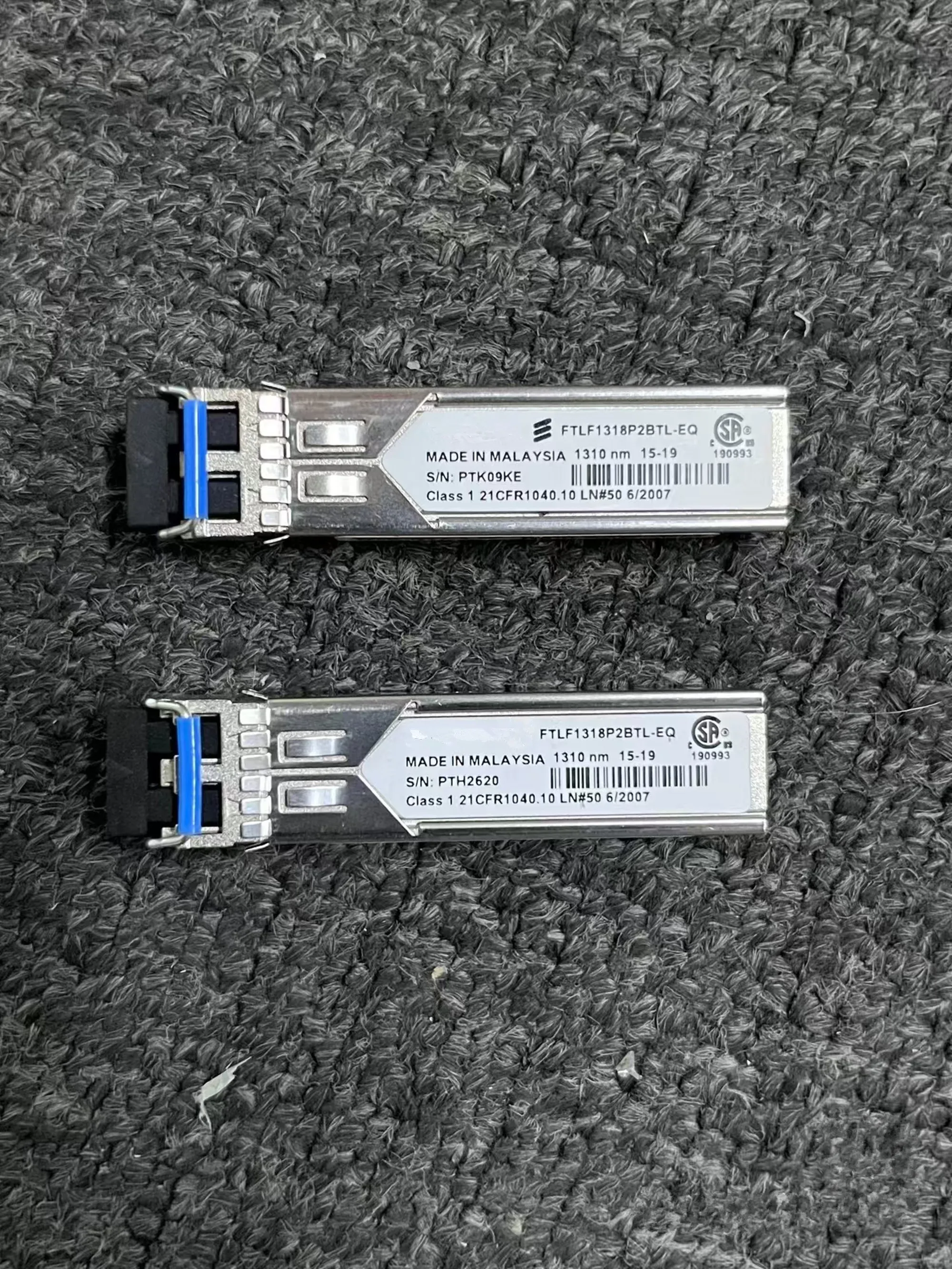 1 Uds 1,25GB 1310NM SFP interruptor óptico/FTLF1318P2BTL-EQ/ERICSSON/1310NM 10KM módulo transceptor de fibra