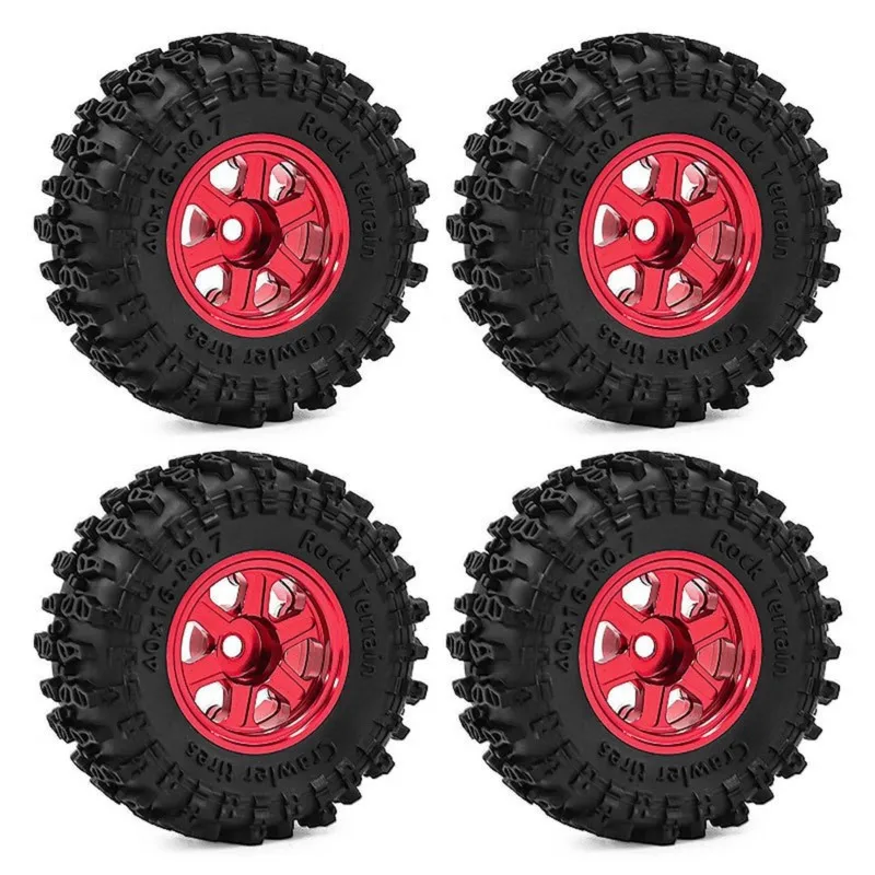 B05C-Upgrade Accessories 0.7 Inch Tire Hub Kit(4Pcs) For 1/30 Axial SCX30 K10 Ascent-32 RC Car