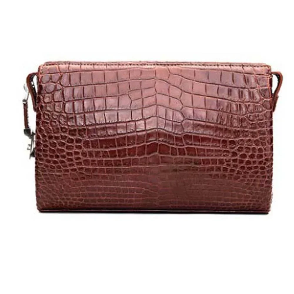 hanlante crocodile  men clutch bag men's bag password lock men bag