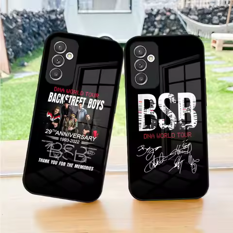 Backstreet Boys Band BSB Phone Case For S23 Samsung S24 S25 Ultra S22 S20 Fe S21 Plus A54 A34 A24 A53 A16 A14 Glass Cover