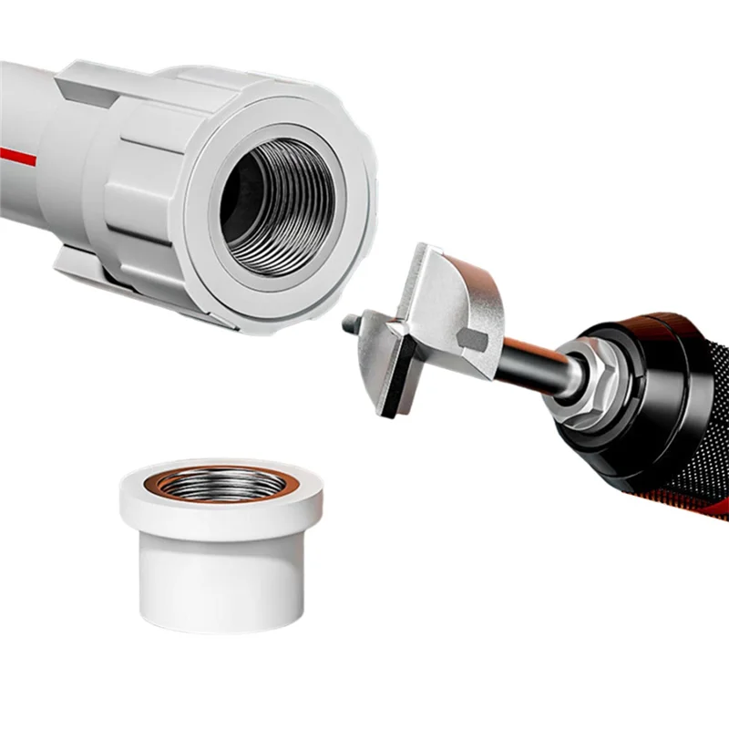 

ALIM-Ppr Fittings Tools 26.5Mm Boring Drill Bit For PVC PPR Water Pipes Workshop Power Tools