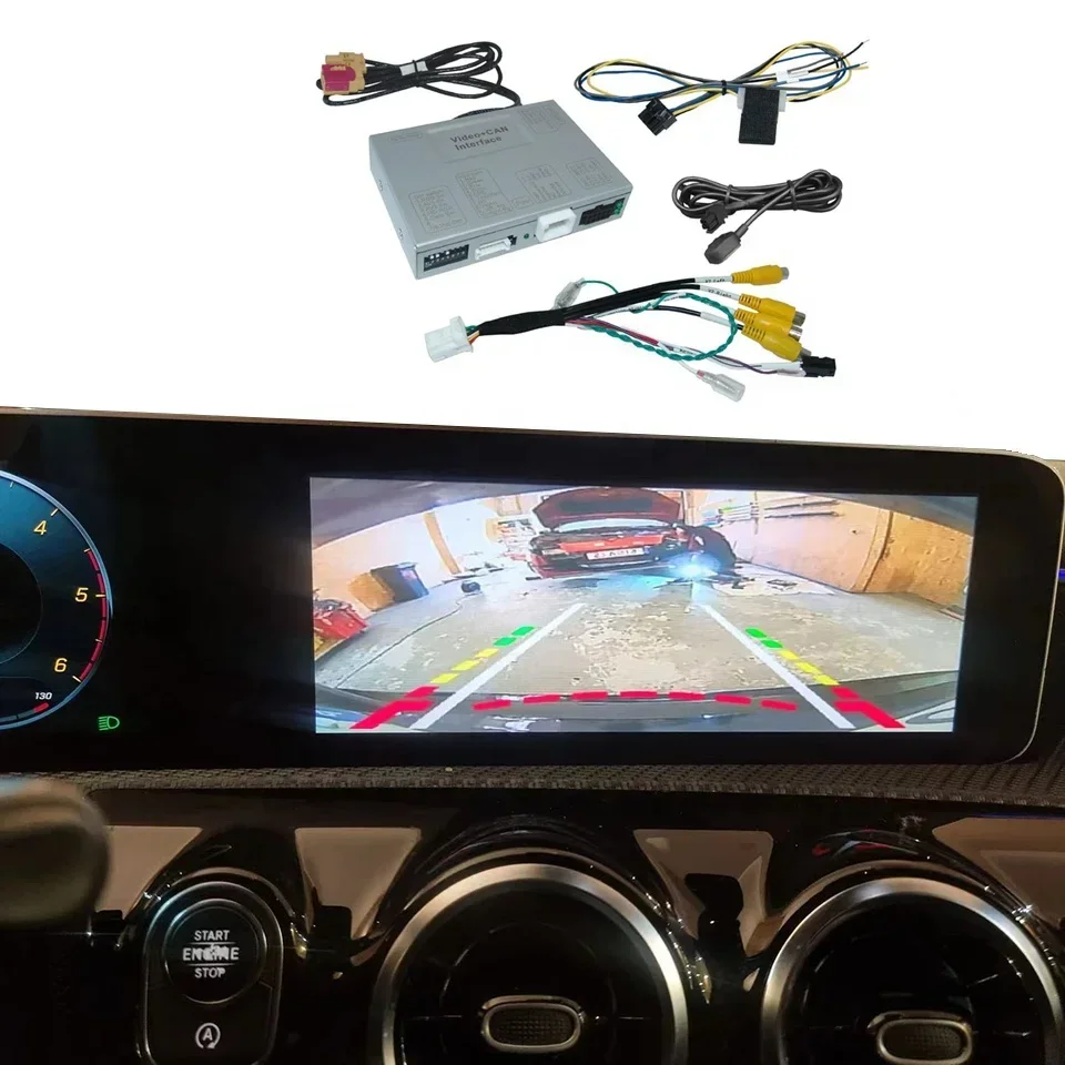 AZTON Car Reverse Camera Solution for -MBUX NTG6 Class A B Citan CLA GLB GLC V Sprinter 2019 2020 2024