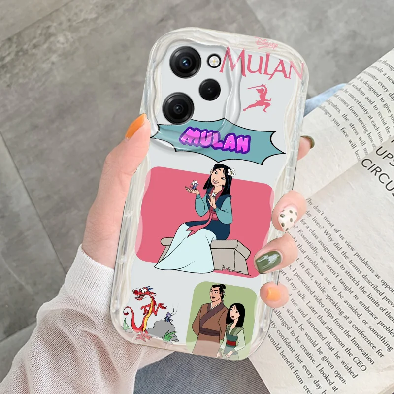 เคสโทรศัพท์มือถือ Disney Funny Mulan สำหรับ Oppo Realme 5 6 7 8 10 11 12 6I Pro Plus (ทั่วโลก) C2 11 12 15 2021เคสซิลิโคน