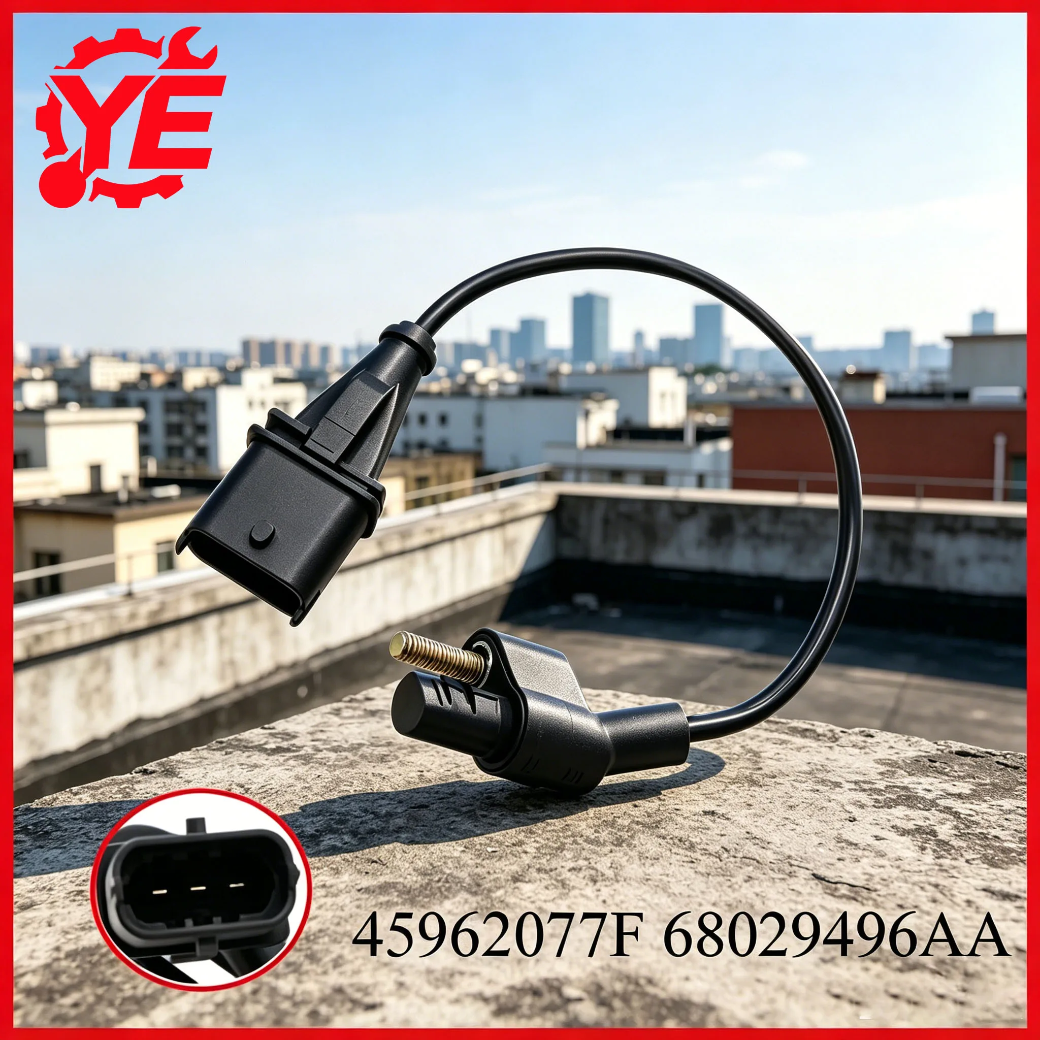 

68029496AA Crankshaft Position Sensor 45962077 45962077F For 2007 - 2016 Jeep Wrangler JK 2.8CRD