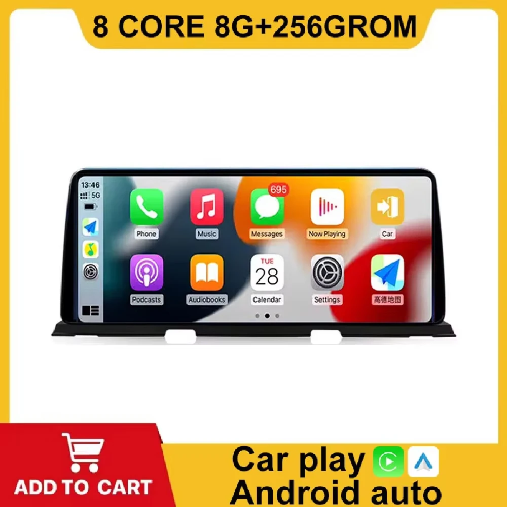 

Android 14, IPS сенсорный экран, автомобильные мониторы Carplay, мультимедийный плеер, стерео Speacker, радио для BMW F06 F12 2010-2017 ID8