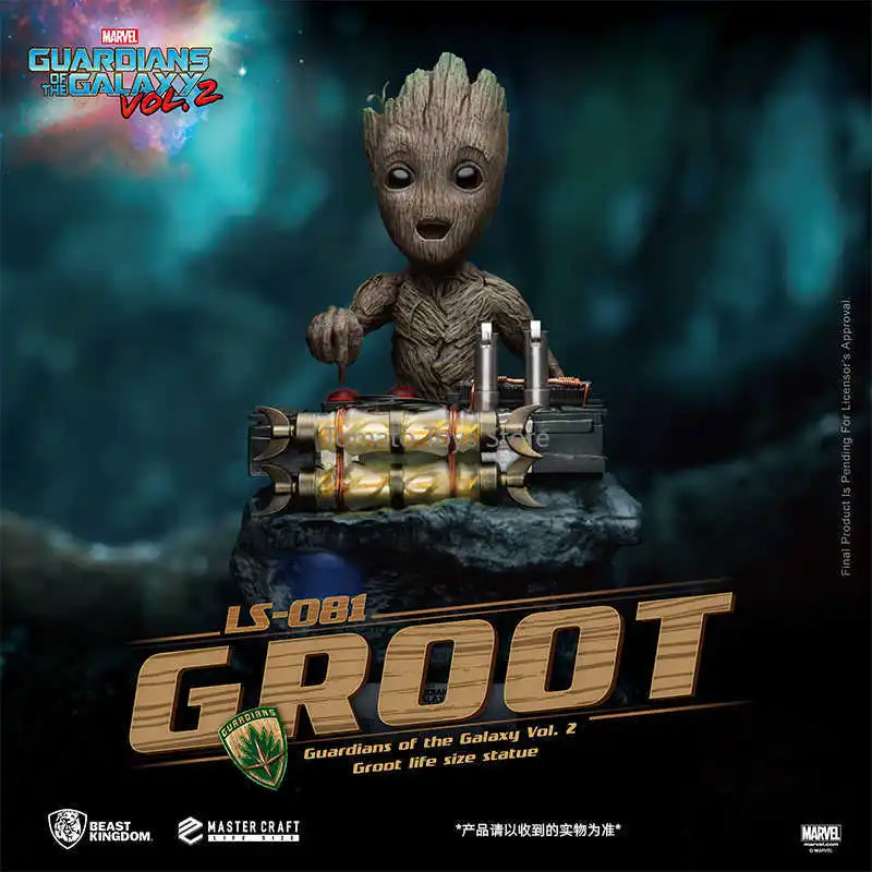 

In Stock Beast Kingdom Marvel Cinematic Universe Guardians of The Galaxy Groot Manga Figure Collectible Action Figure Trendy Toy