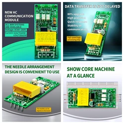 PZEM-004T 32A 63A  AC 80~260V Digital Voltmeter Ammeter Wattmeter Digital Multifunctional Test Pulse Communication TTL Serial