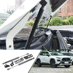 For Toyota RAV4 XA50 2019-2024 2pcs Front Bonnet Hood Strut Lift Support Bars Gas Spring Dampers Engine Cover Rod Accessories