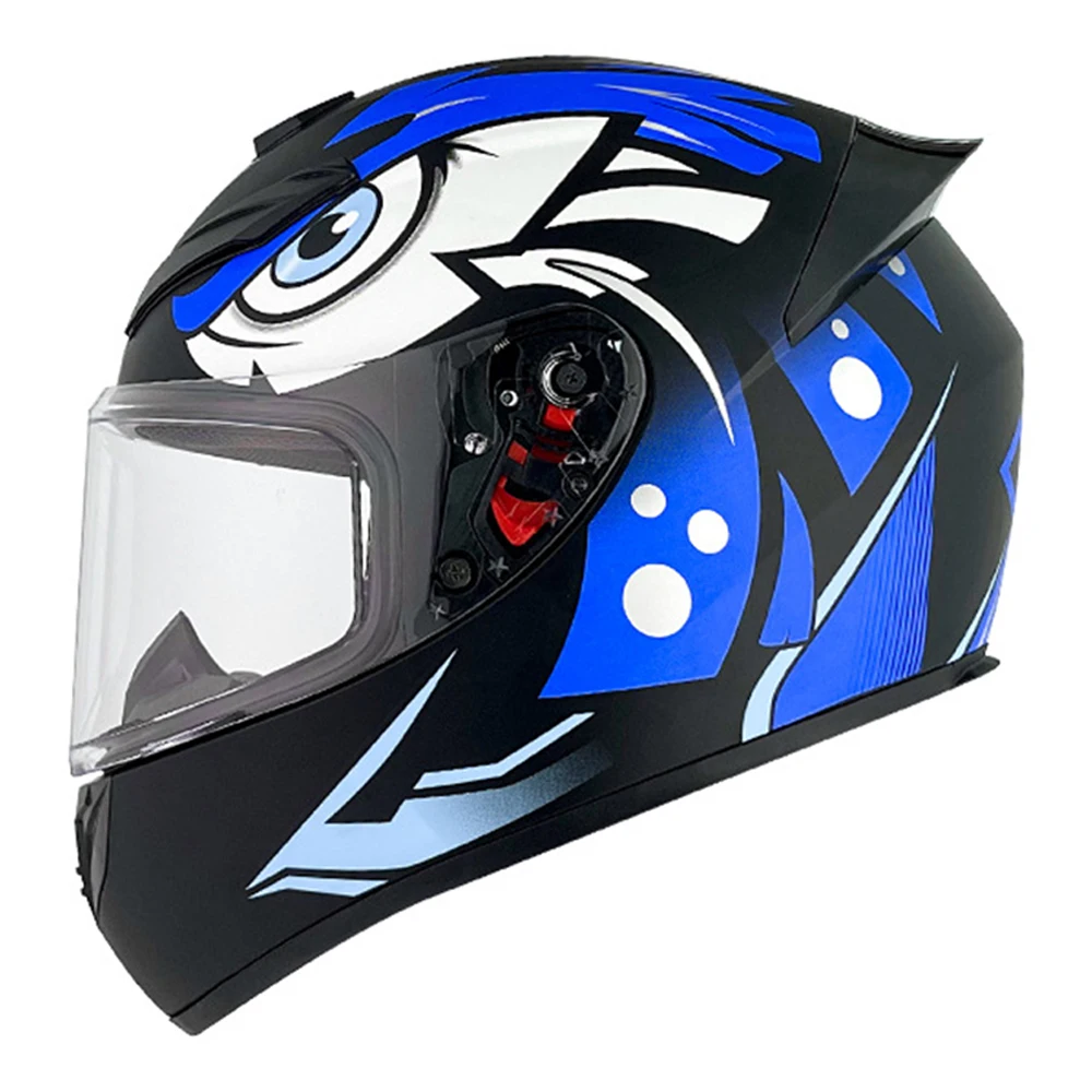 S-3XL Full Face Unisex's Helmet Breathable Racing Helmets Anti-Fall Motorcycle Protection Supplies Wear-Resistant Motocross Kask