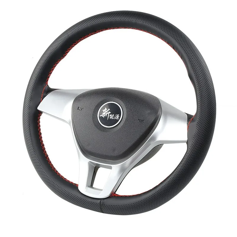 Universal Pu Leather Car Steering Wheel Cover 38cm Sewing Breathable Cover For Buick Regal Envision GT XT Excelle ENCORE Vervno