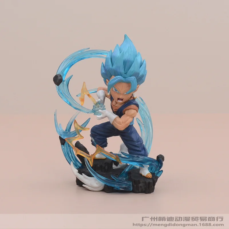 11cm Dragon Ball  Gokong Chapter Super Blue Beijita GK Limited Edition Handmade Statue Figure Model Gift For Children