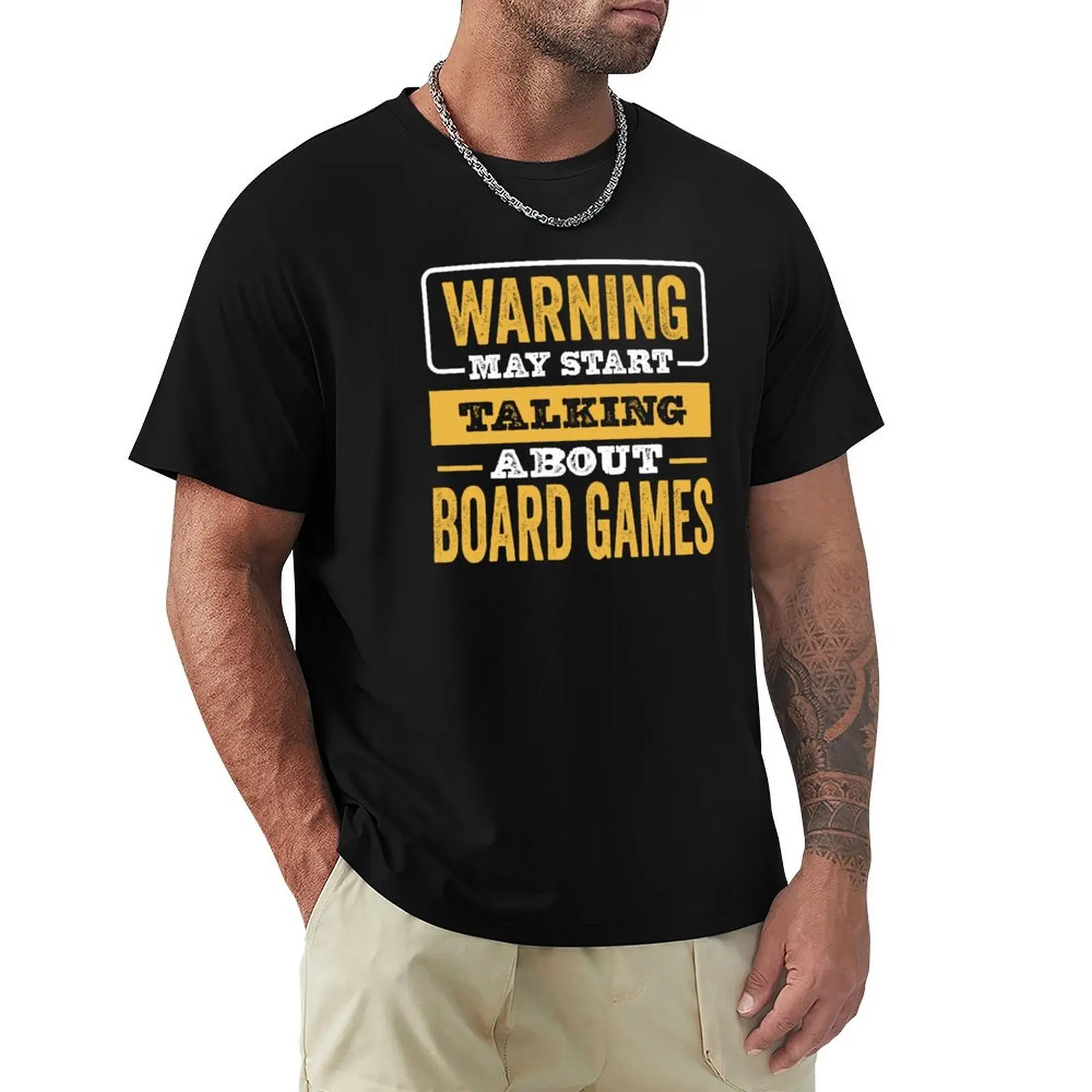 Warning May Start Talking About Board games,Funny Board games lovers Birthday Christmas Gift T-Shirt