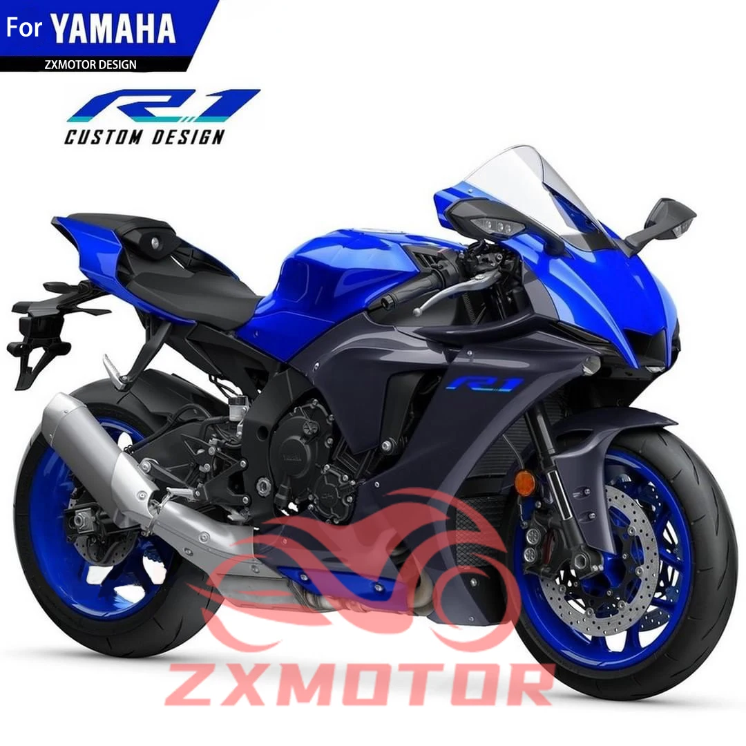 

YZFR1 20 21 комплект обтекателей из АБС-пластика для YAMAHA YZF R1 2020 2021, установка мотоциклетных гонок, индивидуальные детали кузова, обтекатели