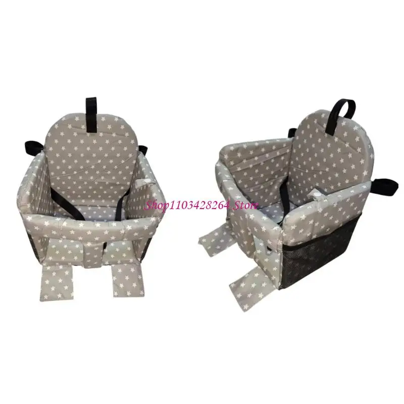 Thickened Infant Car Protector For Grocery Carts High Chairs And Strollers Easy To Clean Polyester Fabric Cushion