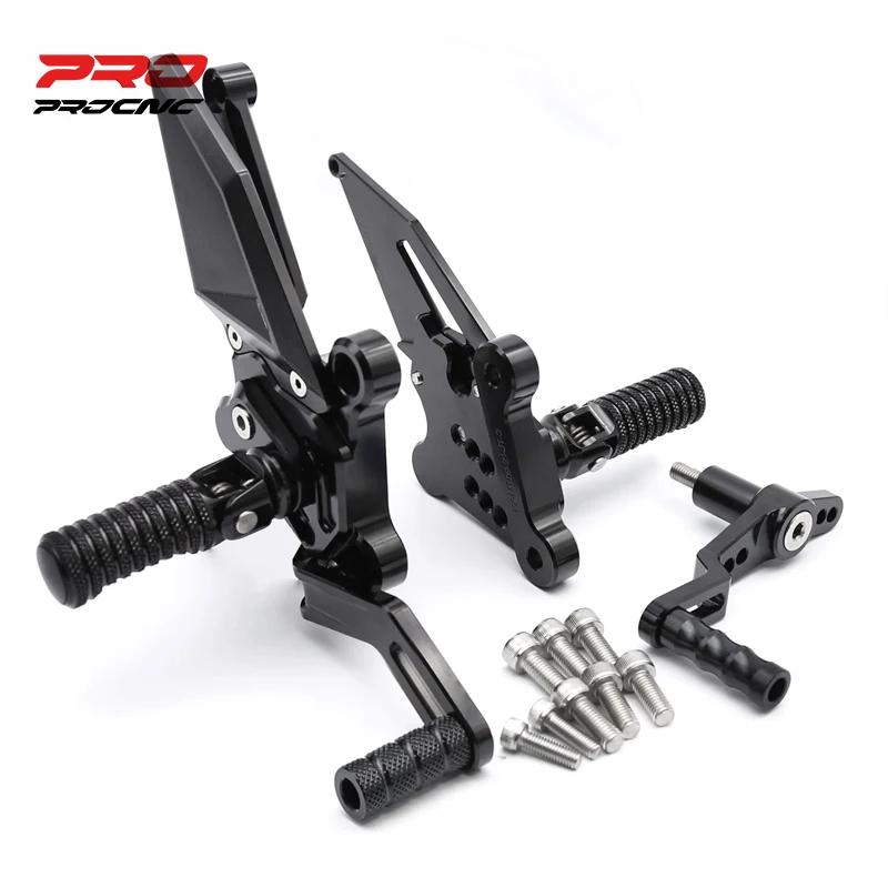 

Motorcycle Rearset Footrest For Yamaha MT09 V3 FZ09 2021-2024 Footpeg CNC Aluminum Pedal Foot Peg Rear Set