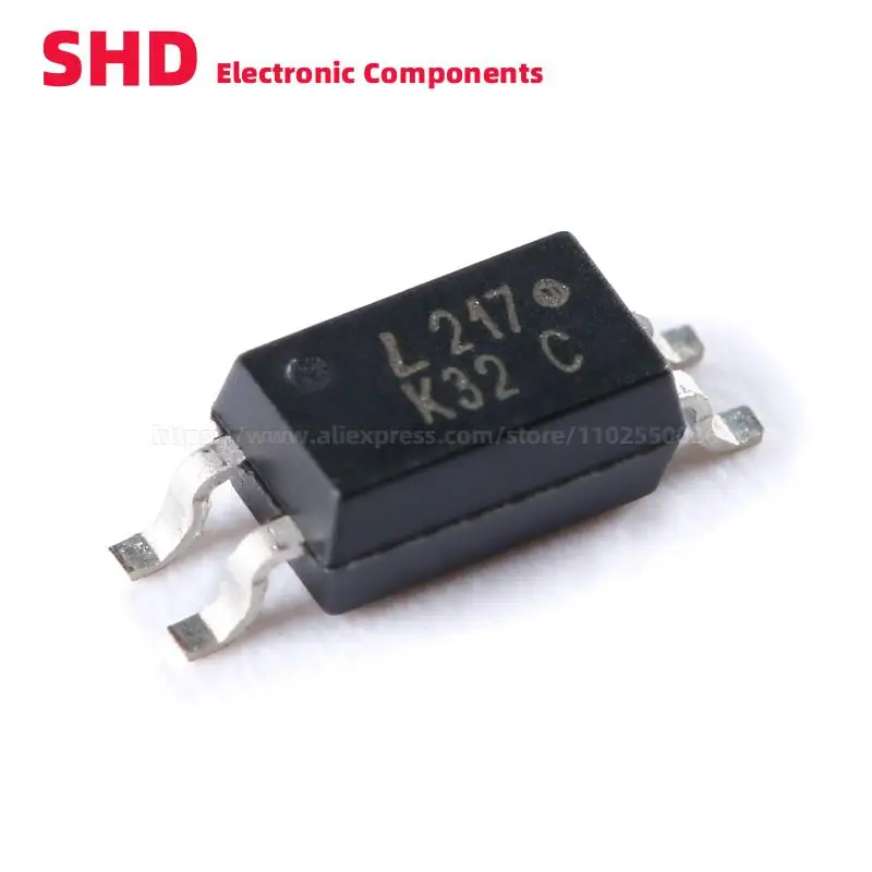 10PCS LTV-217 LTV-217-C-G L217 217 SOP-4 Phototransistor Output Photocoupler Chip Brand New Authentic